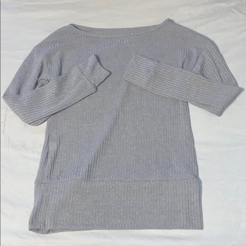 Grey Sweat Outfit Top and Botton Included